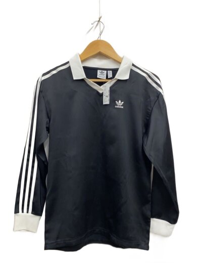画像：adidas長袖カットソー/XS/ポリエステル/BLK/無地/1W70021
