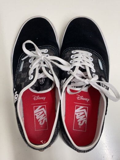 商品画像：disney/100周年/ローカットスニーカー/27cm/BLK/キャンバス/721356/※使用感有 3