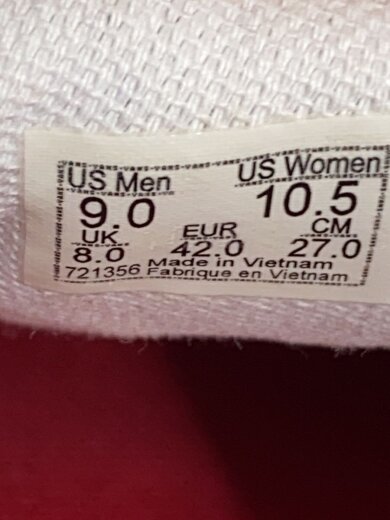 商品画像：disney/100周年/ローカットスニーカー/27cm/BLK/キャンバス/721356/※使用感有 5