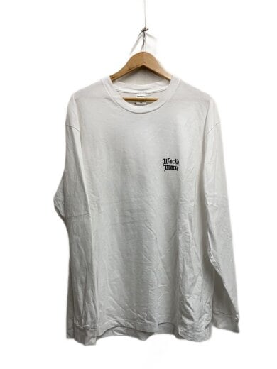 商品画像：長袖Tシャツ/XXL/コットン/WHT/プリント// 1