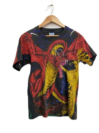 商品画像：90s/ドラゴン/Tシャツ/L/コットン/BLK// 1