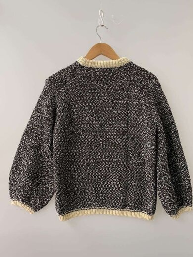 商品画像：3Gハイショククルーネックニット/ニット・セーター(厚手)/2/ウール/BLK/6513-199-0885// 2