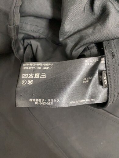 商品画像：ジャケット/36/ポリエステル/BLK/無地/18FW-RECT-106L 4