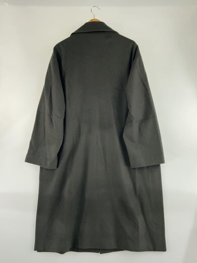 商品画像：24AW/Wool Melton Double Pocket Long Coat/2/ウール/KHK/24-AW-039// 2