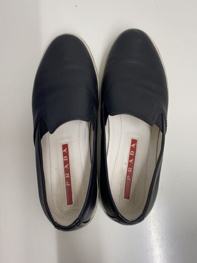 商品画像：レザースリッポン/37/シューズ/--/BLK 3