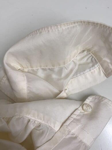 商品画像：23SS/シルク長袖シャツ/FREE/シルク/WHT/23-050-500-4020-1-0 7