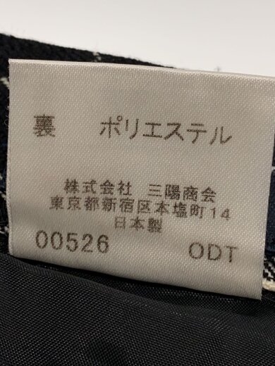 商品画像：ボトム/--/ウール/BLK/チェック/BGF76-124-09// 5