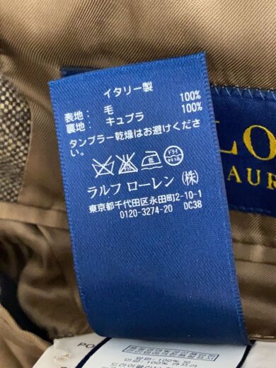 商品画像：テーラードジャケット/--/ウール/BRW/無地// 6