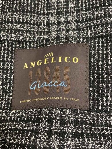 商品画像：リングツイードシングル2Bジャケット/Angelico/44/ポリ/BLK/61-07-21-07007// 4