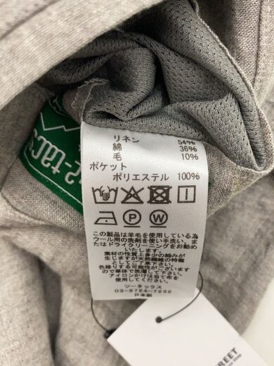 商品画像：26SS/Loose fit pants/ストレートパンツ/--/リネン/GRY/B35-P003 6