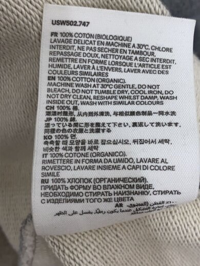 商品画像：サイズXXXL/スウェット/--/コットン/GRY/USW502.747 5