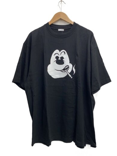 商品画像：Tシャツ/L/コットン/BLK/無地 1