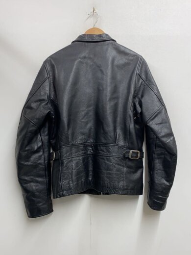商品画像：レザージャケット・ブルゾン/42/レザー/BLK/無地// 2
