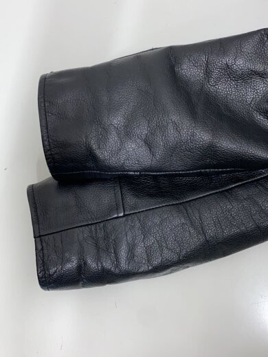 商品画像：レザージャケット・ブルゾン/42/レザー/BLK/無地// 6