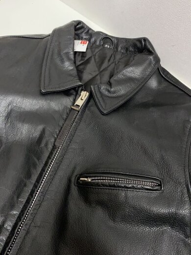 商品画像：レザージャケット・ブルゾン/42/レザー/BLK/無地// 7