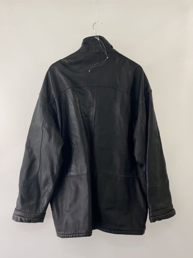 商品画像：レザージャケット・ブルゾン/XL/レザー/BLK// 2