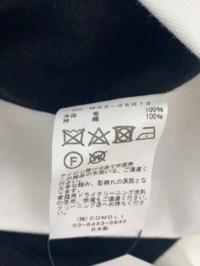 商品画像：ポロシャツ/1/コットン/BLK/W03-05012 4