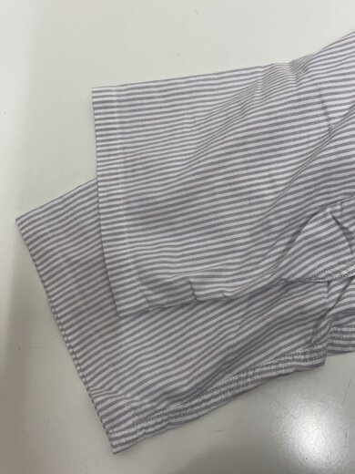 商品画像：半袖シャツ/M/コットン/GRY/ストライプ/NT3918N// 6