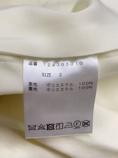 商品画像：ジャケット/2/ポリエステル/WHT/124303010// 5