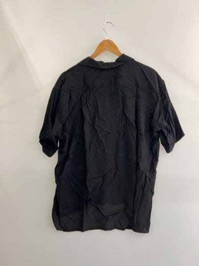 商品画像：OPEN COLLAR DT SHIRT/1/レーヨン/BLK/W-014MS-5007// 2