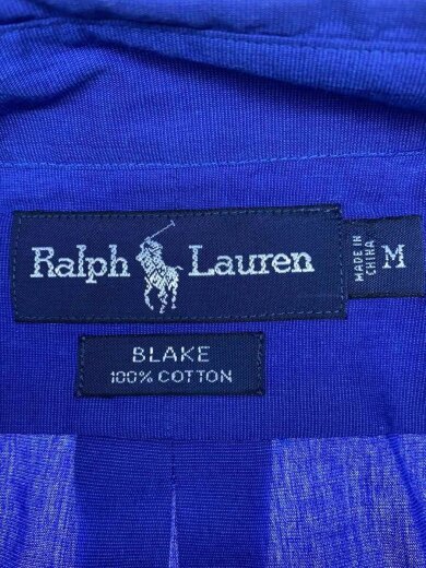 画像：RALPH LAUREN長袖シャツ/M/コットン/BLU//3