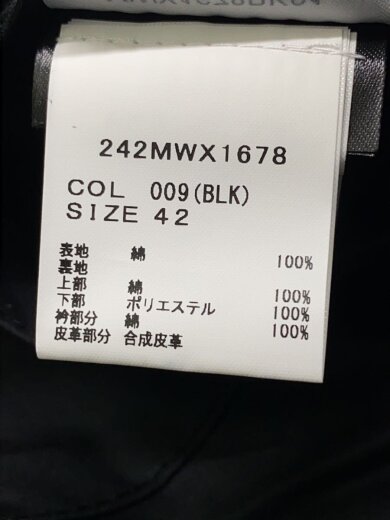 商品画像：ジャケット/42/--/BLK/MWX1678BK91// 5