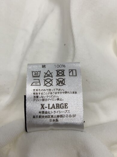 商品画像：Tシャツ/XL/コットン/WHT/プリント// 4