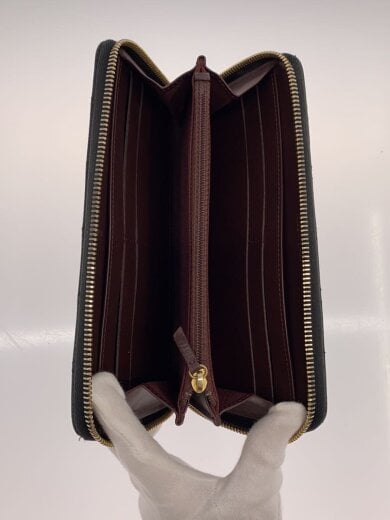 画像：CHANEL長財布/レザー/BLK/レディース/マトラッセ キャビアスキン ラウンド//7