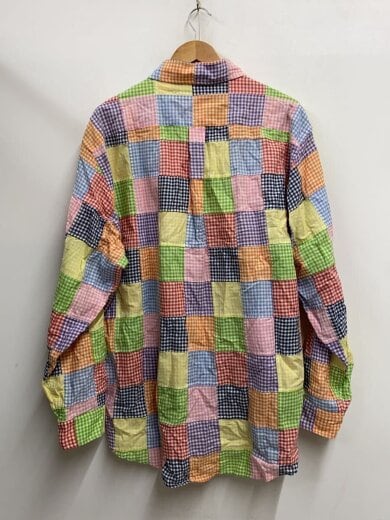商品画像：長袖シャツ/XL/コットン/マルチカラー/チェック 2