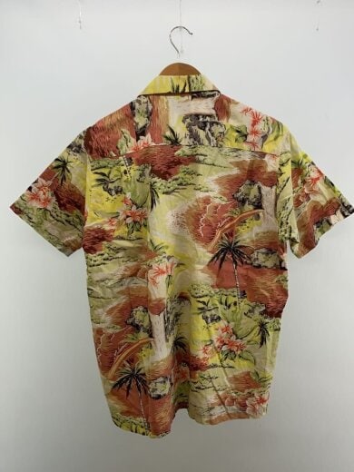 商品画像：アロハシャツ/M/コットン/マルチカラー/総柄/紺タグ/オールド 2