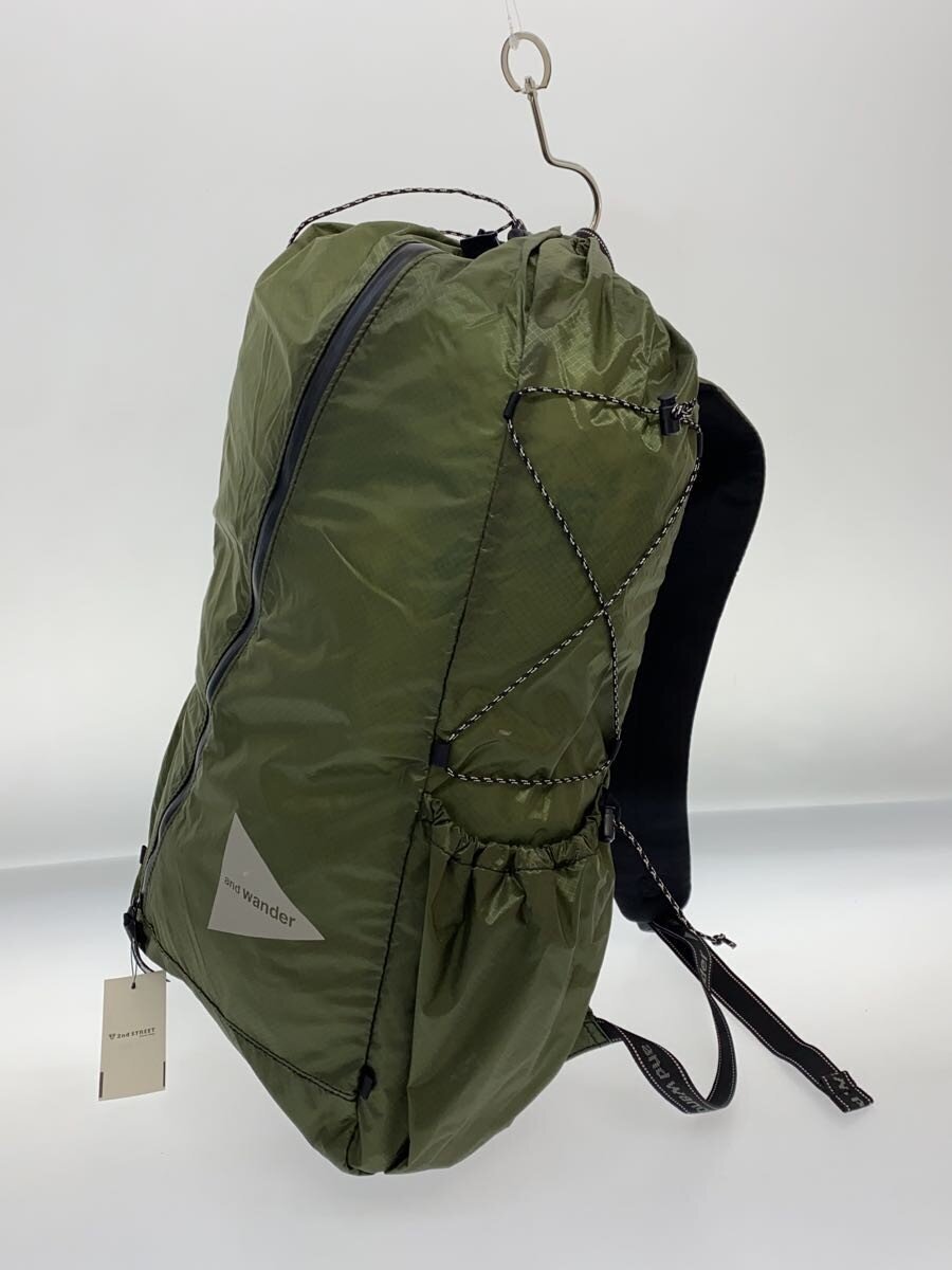 and wander / リュック/ナイロン/KHK/574-3975205-32