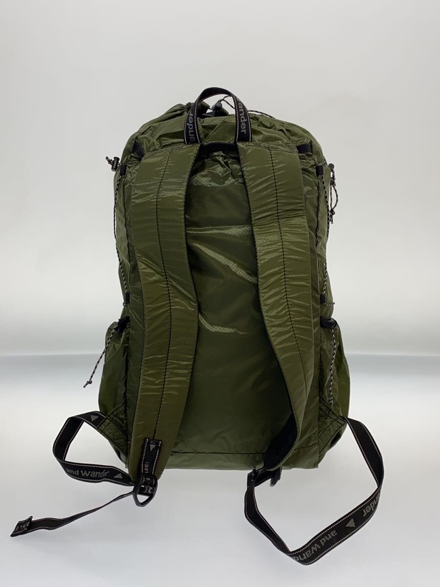 and wander / リュック/ナイロン/KHK/574-3975205-32