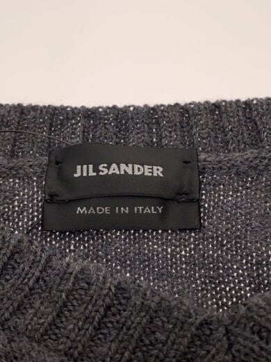 画像：JIL SANDERニット・セーター(薄手)/44/ウール/GRY/無地/JSML7513063
