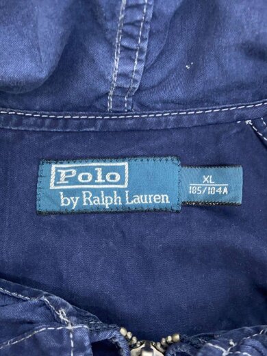 商品画像：ジャケット/XL/コットン/NVY/無地/ジップアップフーデッドジャケット 3