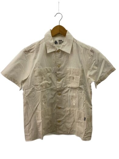 商品画像：半袖シャツ/M/コットン/WHT/CLG-SH 012-009// 1