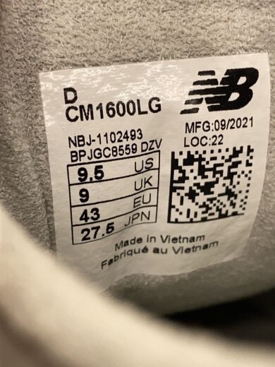 商品画像：CM1600/グレー/27.5cm/GRY 5