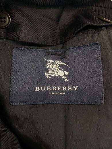 商品画像：ステンカラーコート/--/コットン/BLK/無地/BBB54-309-09 3