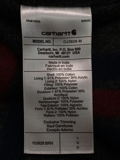 商品画像：ジャケット/L/--/CML/無地/OJ3828-M 4