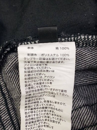 商品画像：ストレートパンツ/XL/コットン/BLK 6