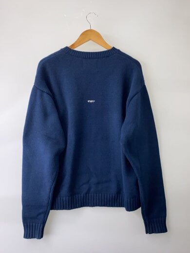 商品画像：23AW/CREW NECK 02/SWEATER/POL/3/ポリエステル/NVY/232MADT-KNM05// 2