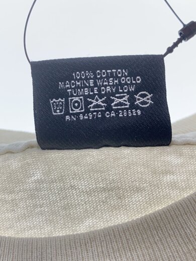 商品画像：長袖Tシャツ/M/コットン/WHT// 4