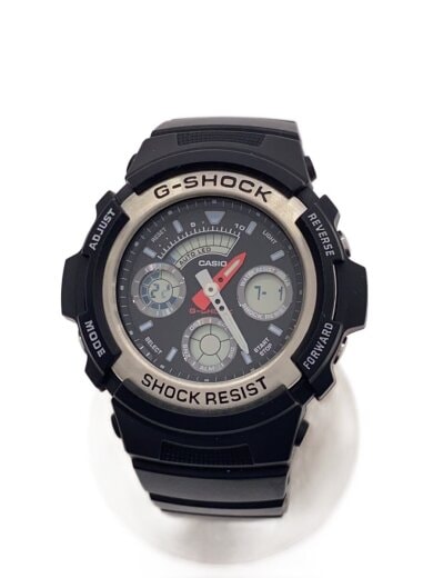 商品画像：クォーツ腕時計・G-SHOCK/デジアナ/ラバー/BLK/BLK/SS// 1