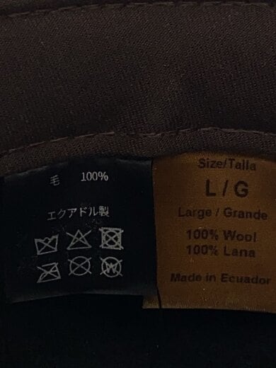 商品画像：ボーラーハット/L/ウール/BLK/メンズ// 6