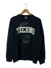 スウェット/4/コットン/BLK/無地/UC2C4891-2