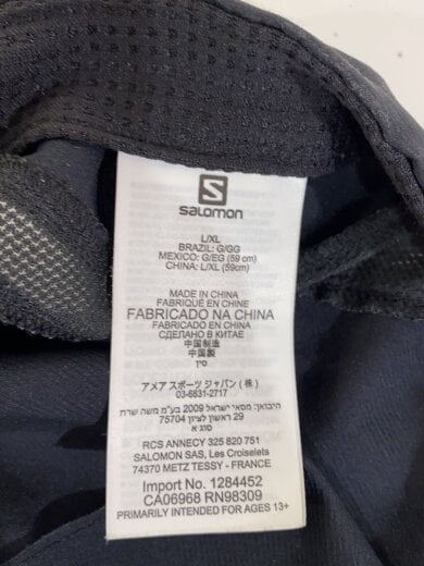 商品画像：キャップ/FREE/ポリエステル/BLK/無地/メンズ/171134 5