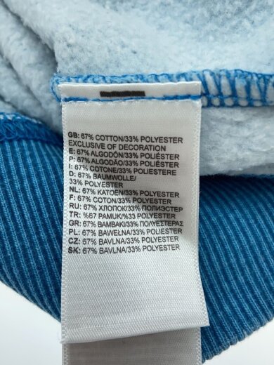 商品画像：21ss/Pigment Printed Crewneck/スウェット/S/コットン/BLU// 4