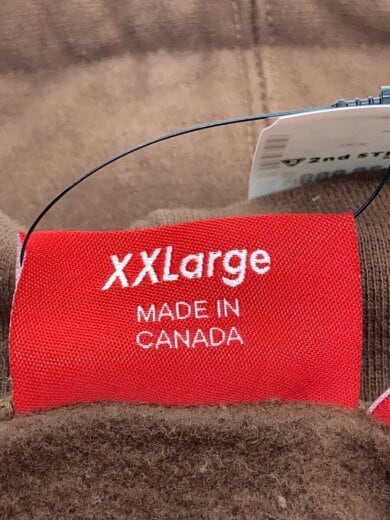 商品画像：パーカー/XXL/コットン/BRW 4