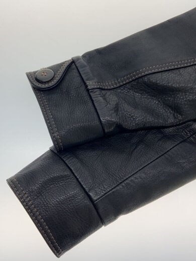 商品画像：レザージャケット・ブルゾン/38/--/BLK 4