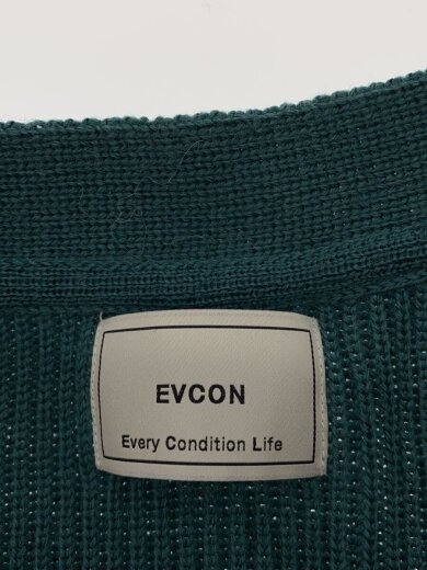 商品画像：カーディガン(厚手)/3/ウール/GRN/無地/223-91201 3