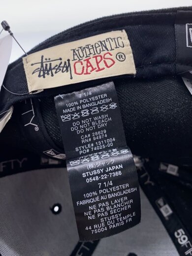 商品画像：キャップ/7 1/4/ポリエステル/BLK/メンズ/1311005/G2712272022 6